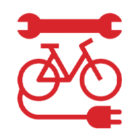 e-bike-service-icon